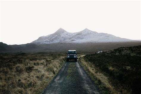 Mountain & road landscape, border | Free Photo - rawpixel