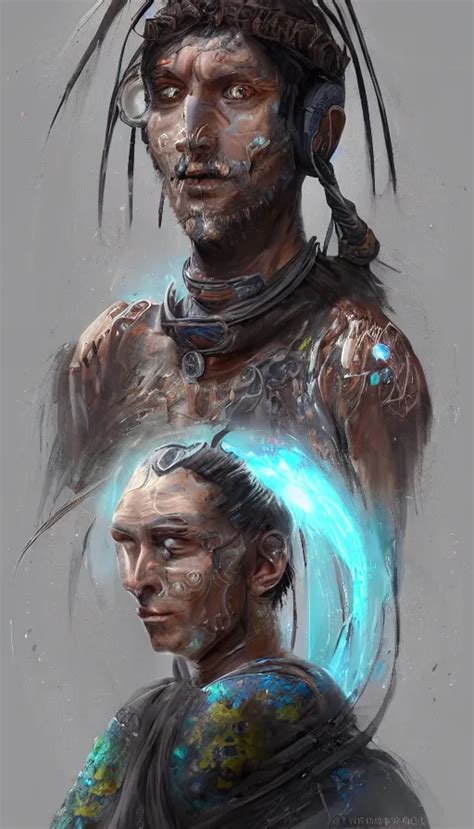 Portrait Of A Digital Shaman By Artstation Stable Diffusion Openart