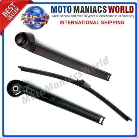 Vw Polo 9n 9n3 2005 2009 Hatchback Rear Window Wiper Arm And Blade Brand New Ebay