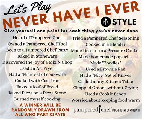 Delicious Pampered Chef Recipes