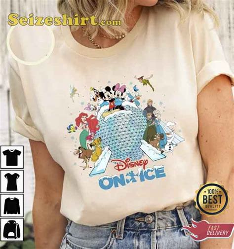 Disney On Ice 2023 Disney Epcot Tee Shirt - Seizeshirt.com