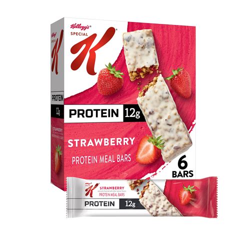 Kellogg S Special K Protein Meal Bar Strawberry Lunch Meal