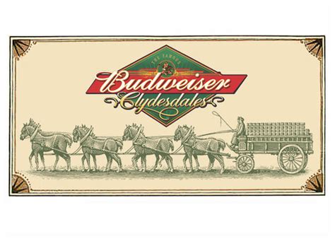 Steven Noble Illustrations: Budweiser Clydesdale