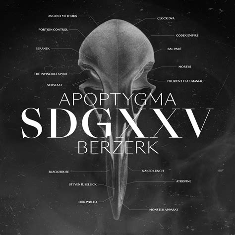 Apoptygma Berzerk Sdgxxv Artoffact Records