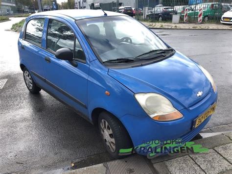 Chevrolet Matiz 0 8 Damaged Vehicle 2006 Blue