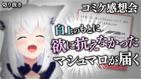 【新着】コミケ感想会をする白上フブキに欲に抗えなかったすこん部からマシュマロが届く 白上フブキ切り抜きまとめました