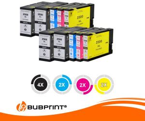 Bubprint Ersetzt Canon Pgi Xl Er Pack Ab