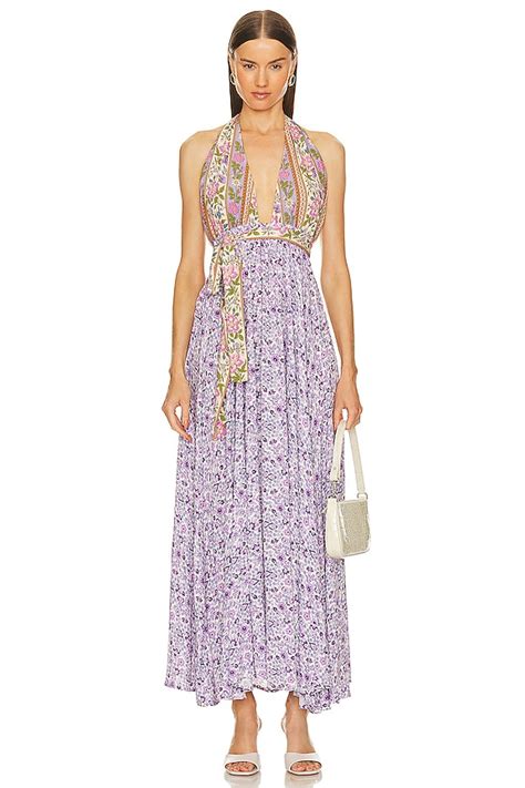 Spell Sienna Halter Maxi Dress In Lilac Revolve