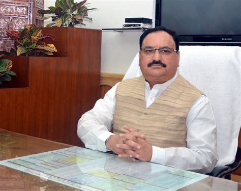 The News Himachal JP Nadda takes charge as Minister of Health & Family ...