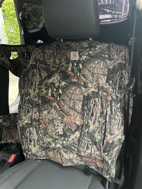 Mossy Oak Camo Carhartt Seatsaver Custom Seat Covers