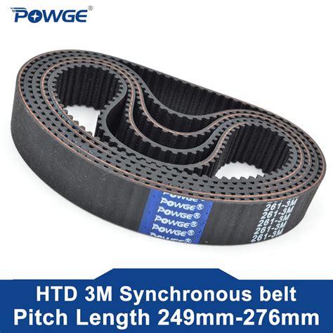 Powge Htd M Timing Belt Pitch Length