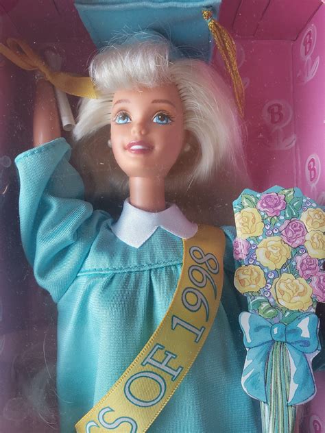 1998 Graduation Barbie L Mattel Collector 17830 L Nrfb Etsy