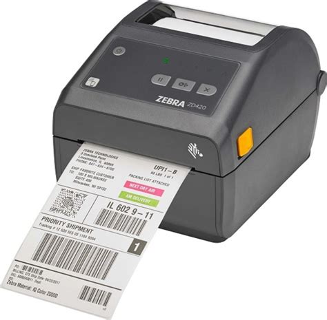 Zebra ZD420 4 Inch Value Desktop Label Printer 203DPI