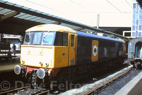 Dave Felton Electric Locos Class 86 No 86214 Standing In Bay Platforms At Preston Station E