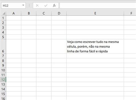 Como Quebrar Linha No Excel Smart Planilhas