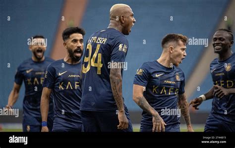 94 Talisca Del Al Nassr Fc Celebra Después De Marcar Durante El Día 11