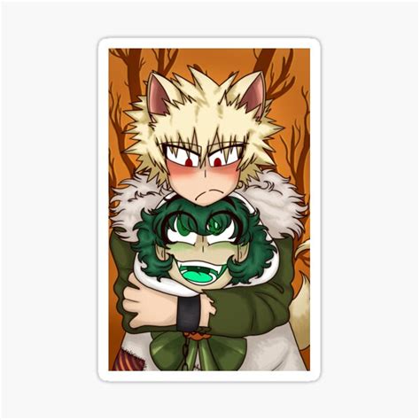 "Halloween Bakudeku" Sticker for Sale by CringyCrisis | Redbubble