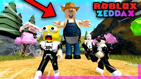 Menyelamatkan Kota Dari Serangan Raksasa Roblox Zeddax Youtube