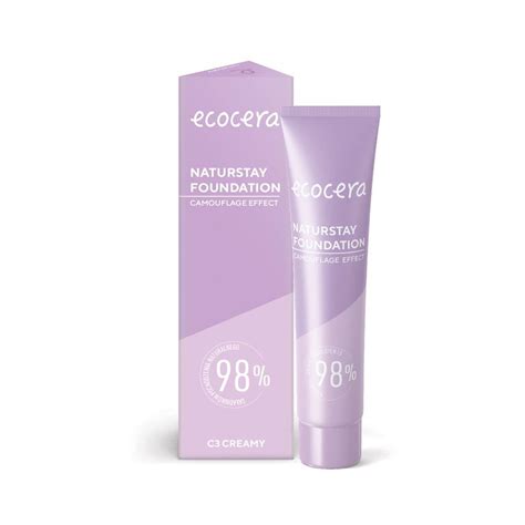 Ecocera Naturstay Foundation Naturalny Podk Ad Efekt Kamufla U C