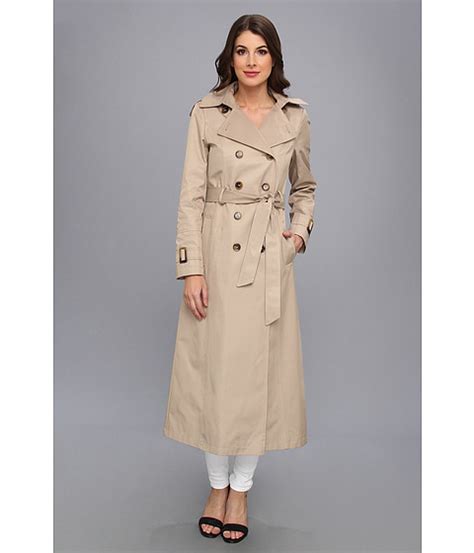 Dkny Long Maxi Belted Trench With Hood Free Shipping Both Ways