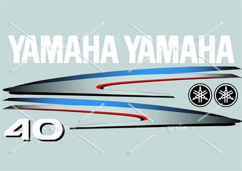 Naklejka Na Silnik Zaburtowy Yamaha Oficjalne