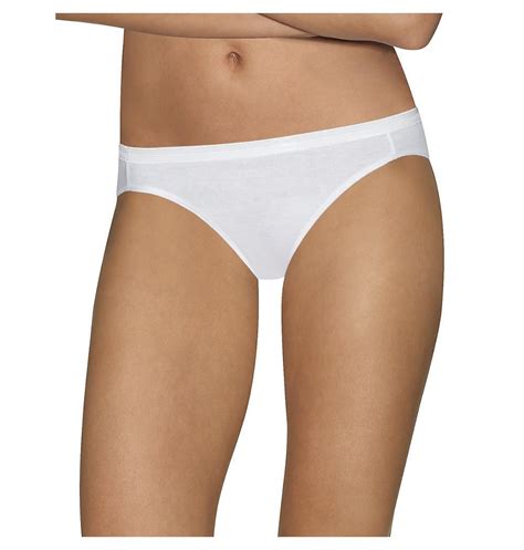 Hanes Ultimate Comfort Cotton Women S Bikini Panties Pack Spicylegs