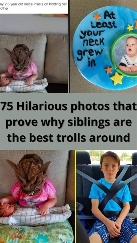 75 Hilarious Photos That Prove Why Siblings Are The Best Trolls Around