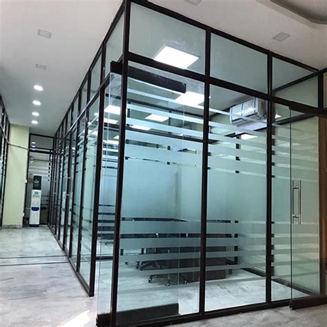 Glass Wall Aluminium Office Partition Hardness Rigid At Best Price In Thane Ashapura