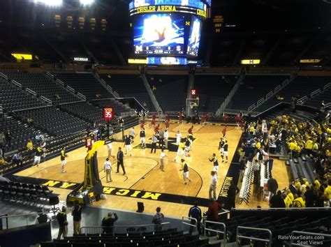 Michigan Crisler Center Seating Chart | Brokeasshome.com