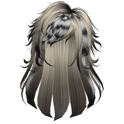 Black Blonde Scene Emo Layered Shag Roblox