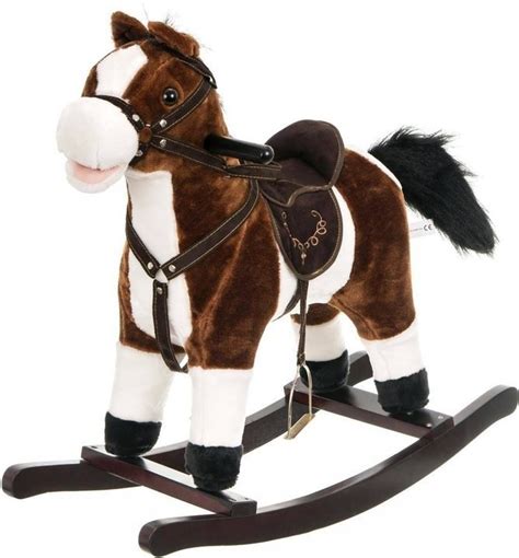 Rocking Horse Medium 56 Cm Brown Toys Rocking Horses