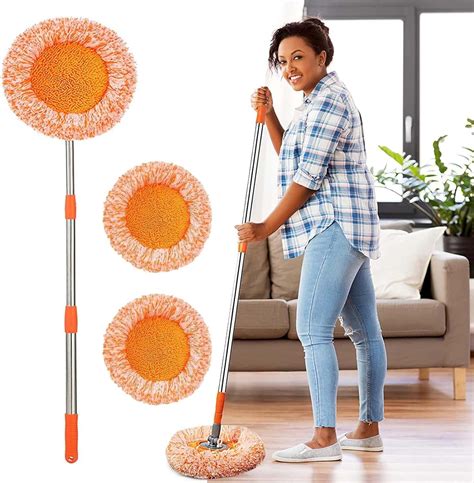 Intellect Mop 360 Rotatable Adjustable Cleaning Mop Extendable Wall