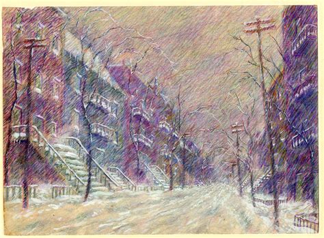 Goresko Fine Art - Montreal Snow