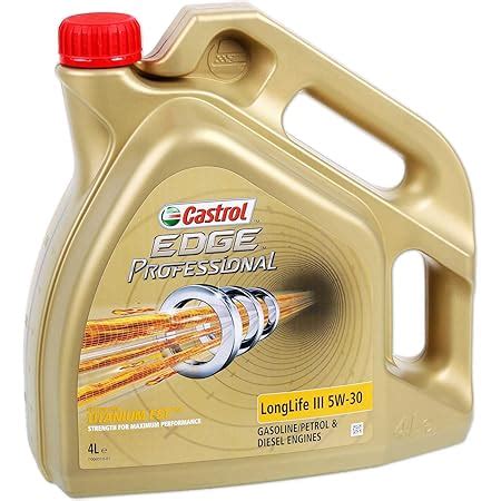 Castrol Edge Professional Longlife Iii W Motor L L Amazon De Auto