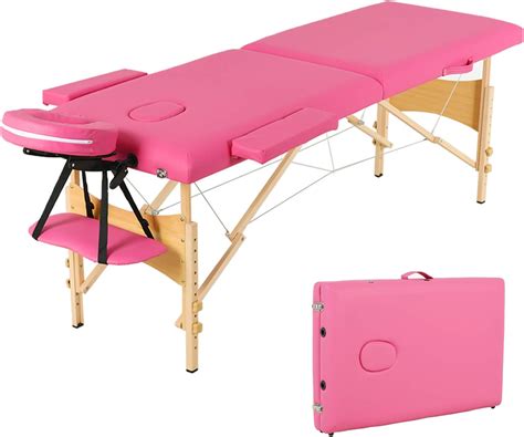 Uenjoy Folding Massage Table Professional Massage Bed Fold Lash