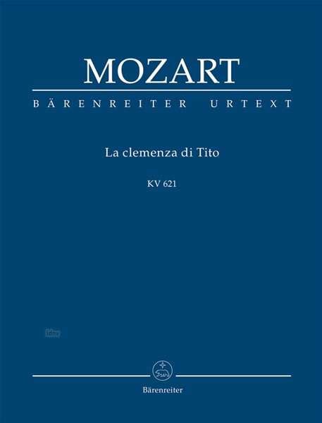 Wolfgang Amadeus Mozart La Clemenza Di Tito Kv Noten Jpc