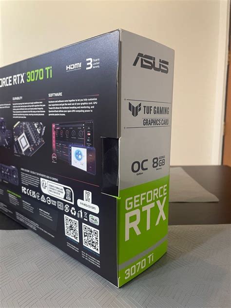 [brand New] Rtx 3070ti Asus Tuf Gaming Gpu Computers And Tech Parts And Accessories Computer