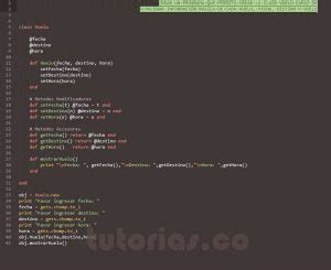 POO Ruby Clase Vuelo Tutorias Co