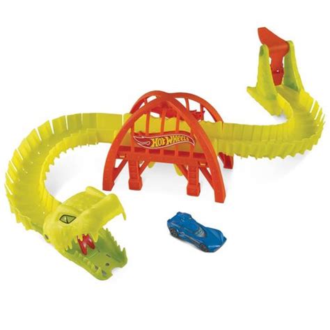 Hot Wheels City Toxic Creatures Zestaw Źmijowy most FNB GTT Arena pl