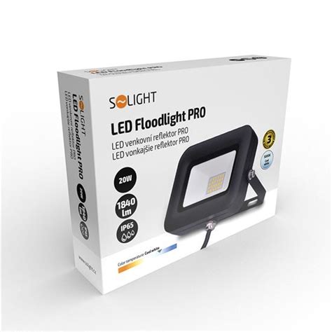 Solight Led Reflektor Pro W Lm K Ip Solight