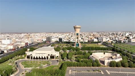 Tabuk Tower In The City Of Tabuk Saudi Arabia Trees And Green Plants