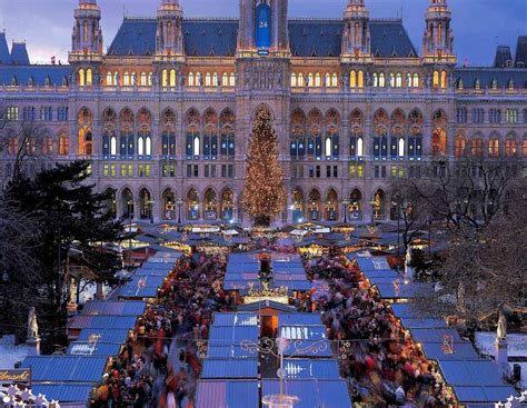 Christmas Tree, Austria, Vienna | Christmas in europe, Christmas in ...