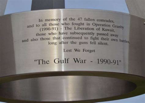 Heroic Veterans From Grantham Are Behind Installation Of Gulf War