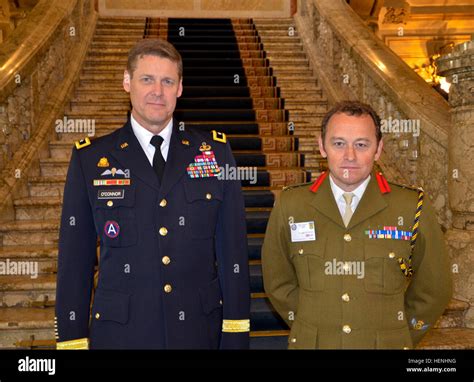 Bucharest Romania Maj Gen John Oconnor Commanding General 21st