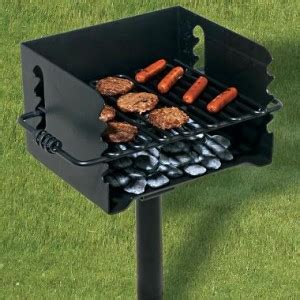 Park-Style Charcoal Grill