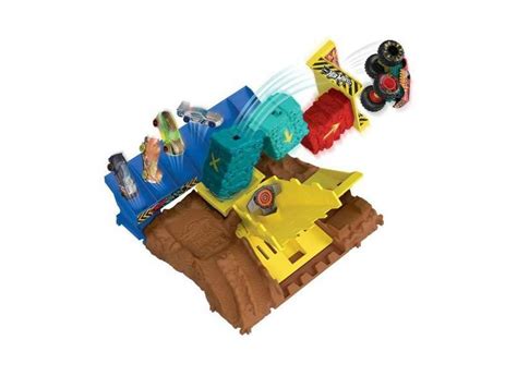 Brinquedo Pista Hot Wheels Demolição Semi Final Mattel em Promoção é no Buscapé
