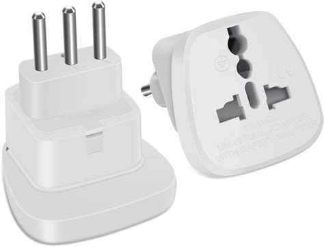 【2 pezzi 】Adattatore Universale da Viaggio, Adattatore da Viaggio da