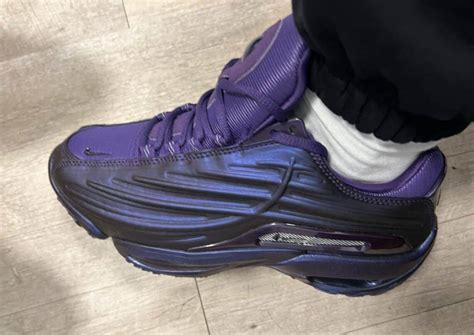 Drake S NOCTA X Nike Hot Step 2 Eggplant Is Metallic Purple
