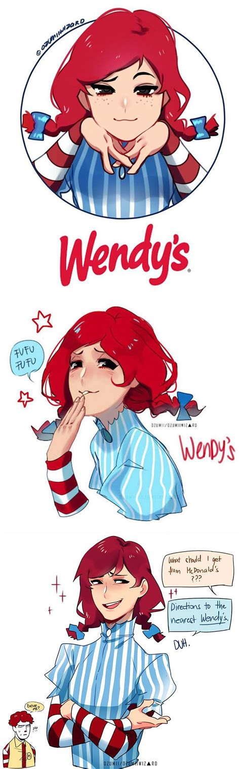 Illustrator Reimagines Fast Food Mascots As Anime Characters And Now