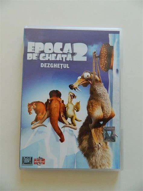 Epoca De Gheata Ice Age Dezghetul Dvd Original Subtitrare Limba